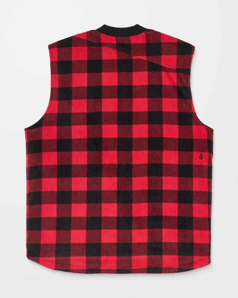 Bowered Reversible Vest - Lifeguard Red