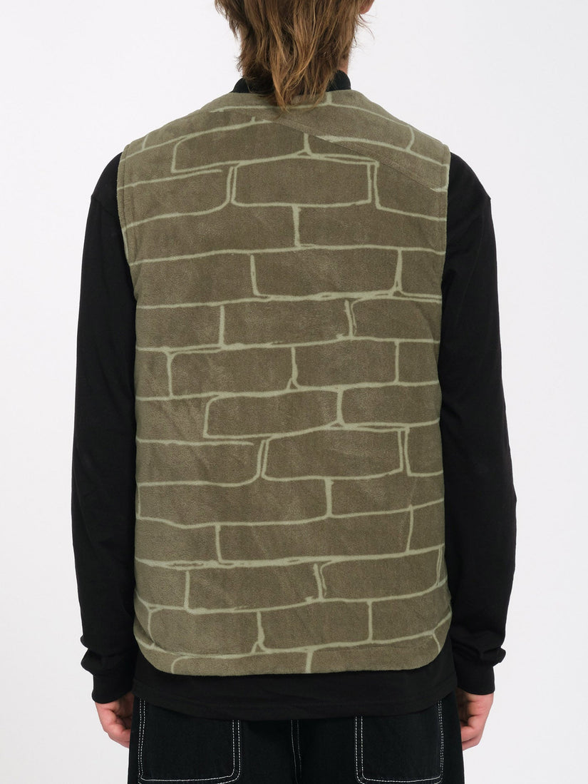 Bowered Vest (Reversible) - Wintermoss