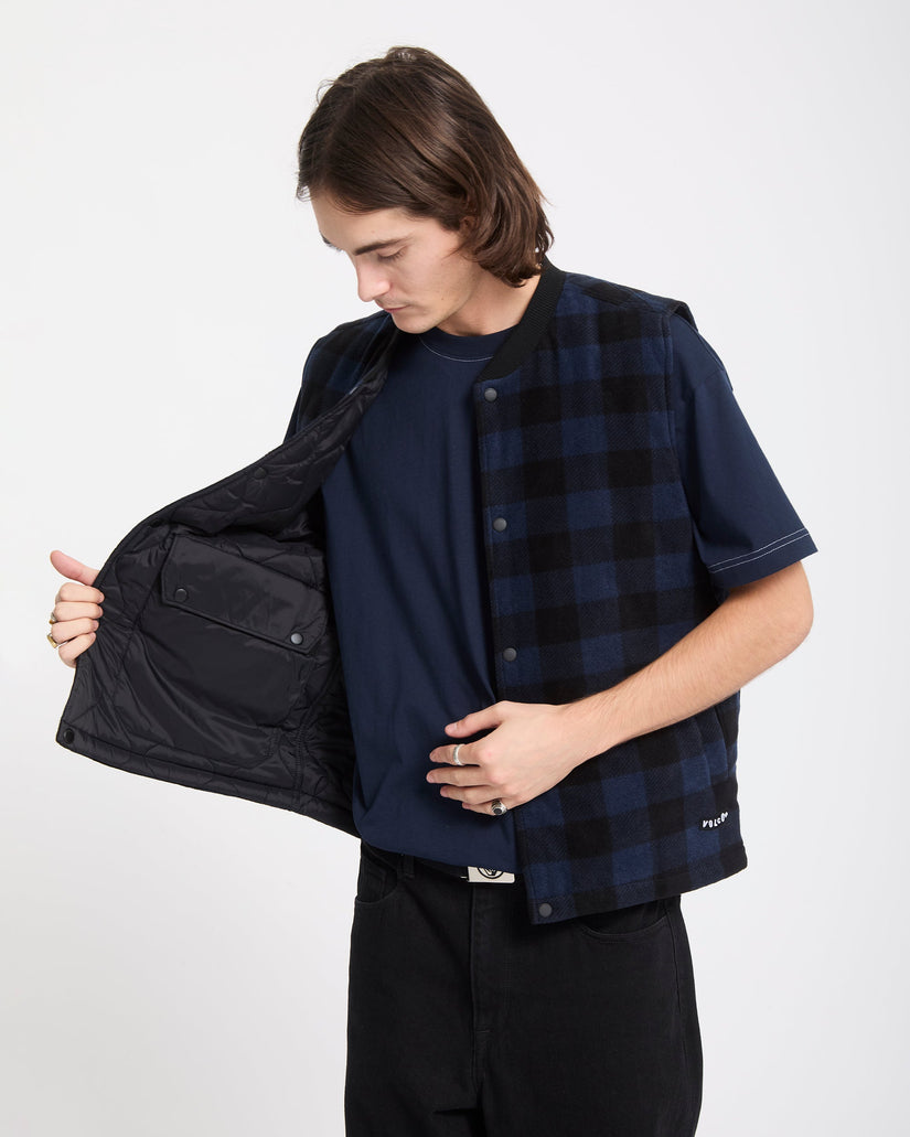 Bowered Reversible Jacket - Marine