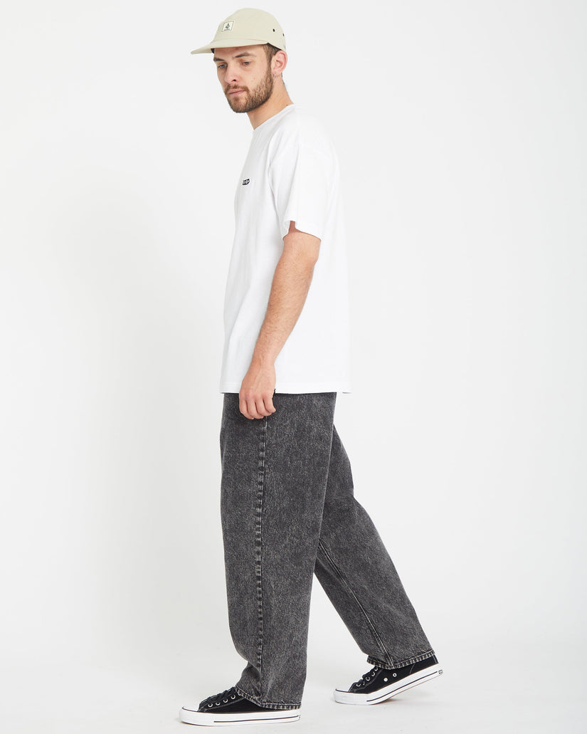 Freazy Loose Jeans - LIGHT ACID BLACK