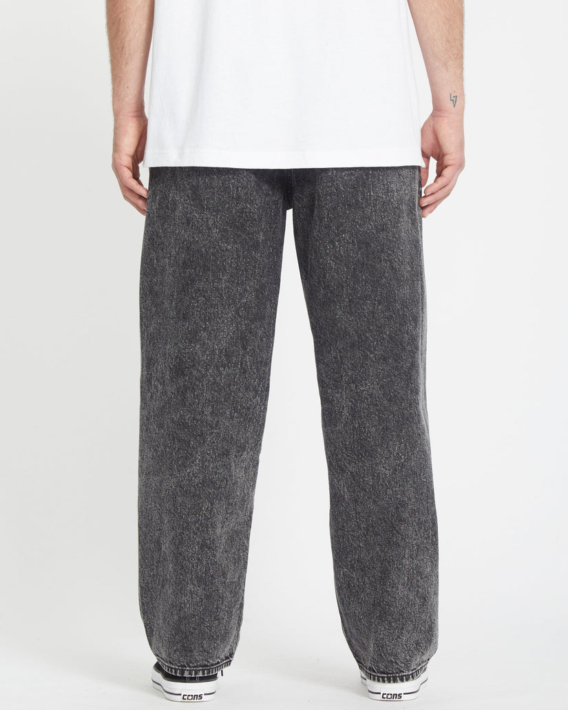 Freazy Loose Jeans - LIGHT ACID BLACK