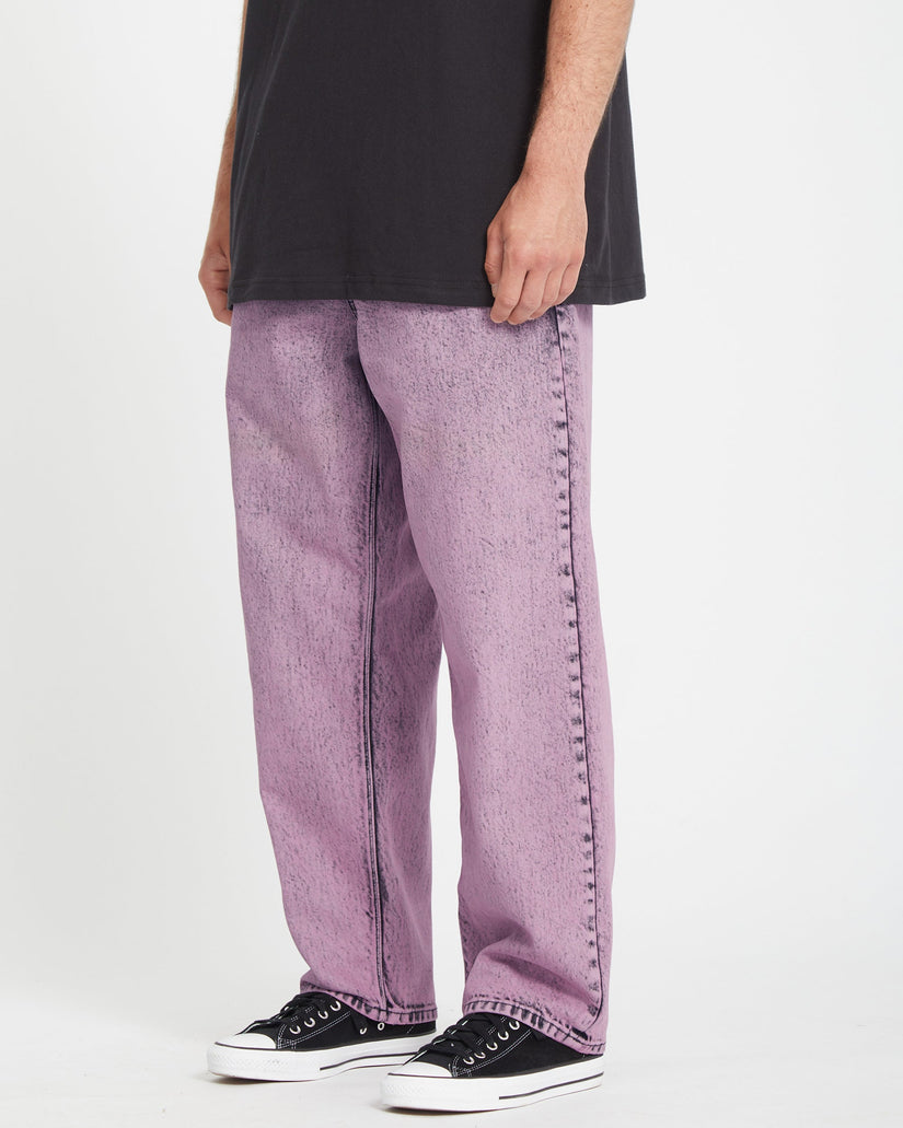 Freazy Loose Jeans - STEEL PURPLE