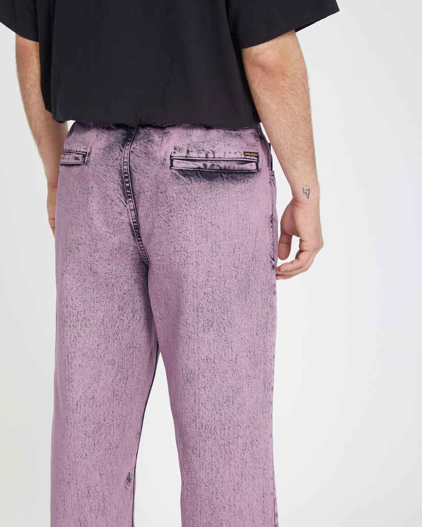 Freazy Loose Jeans - STEEL PURPLE