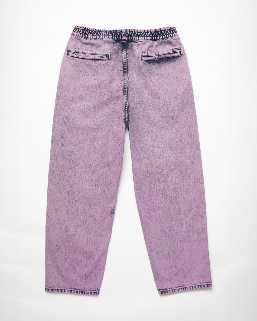 Freazy Loose Jeans - STEEL PURPLE