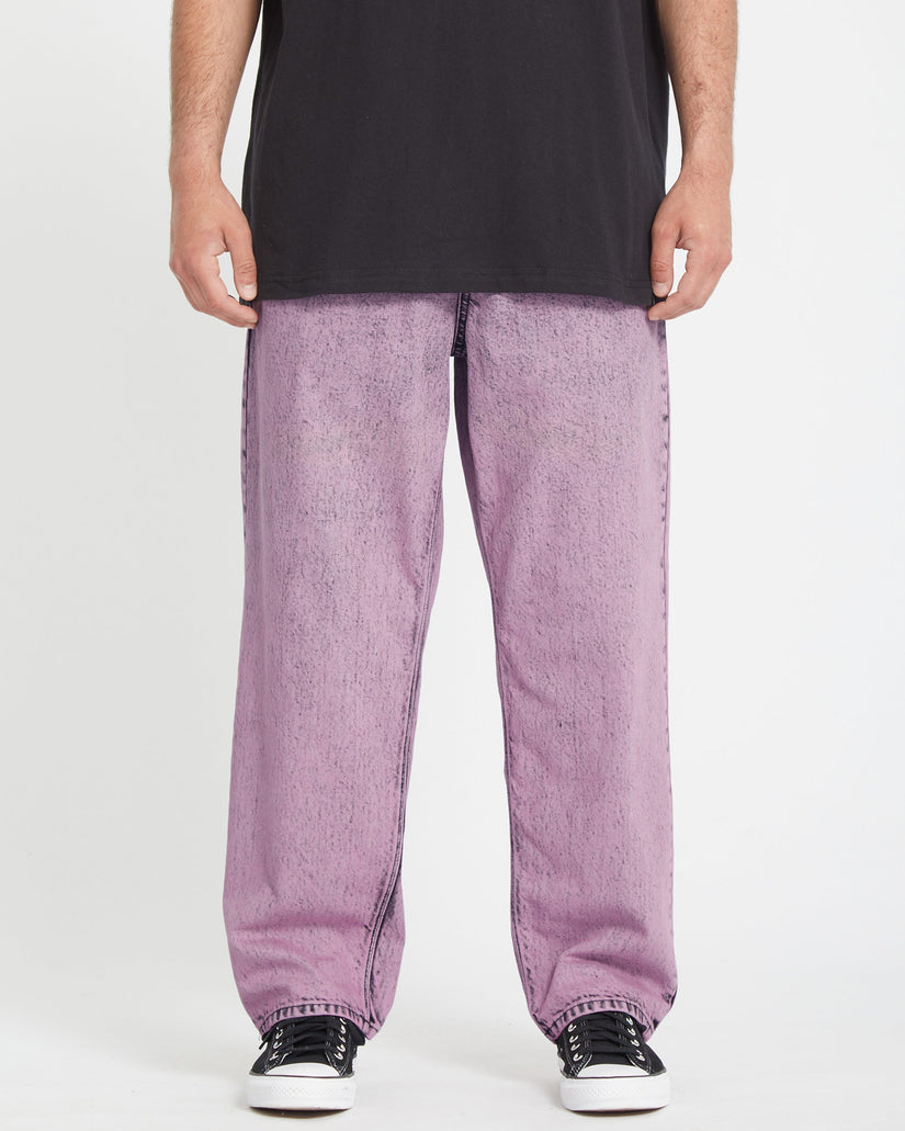 Freazy Loose Jeans - STEEL PURPLE