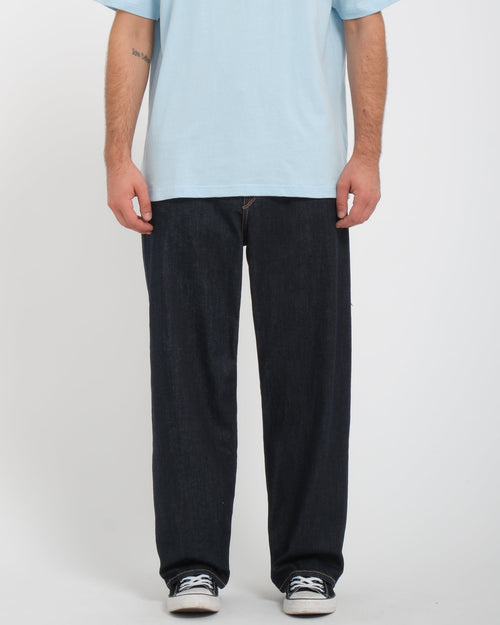 Volcom Pantaloni Jeans Vorta Slim Fit Stretch Denim Elasticizzati