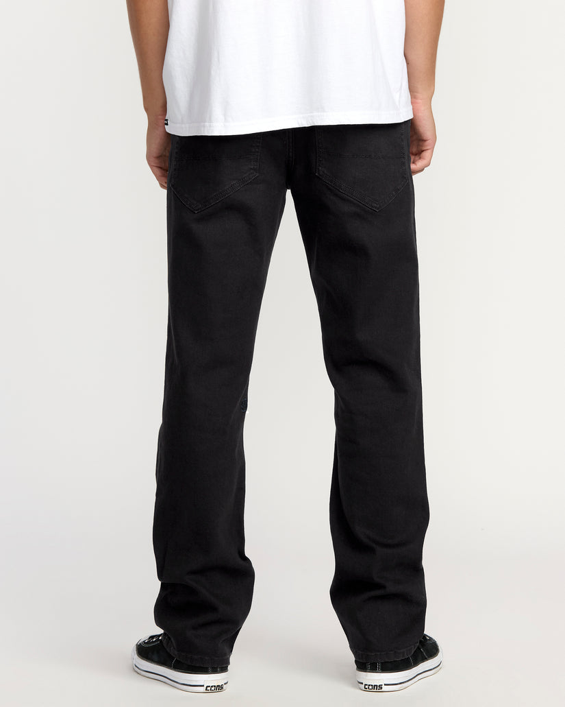 Volcom Ent Pennywise Jeans - Black On Black