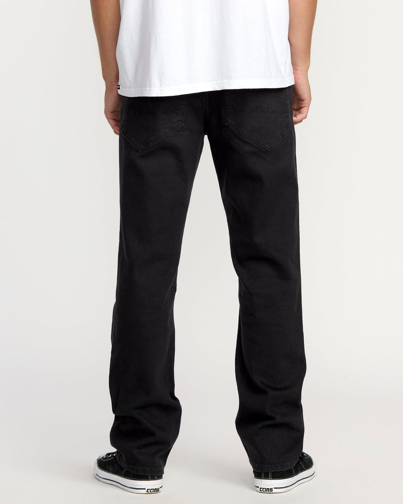 Volcom Ent Pennywise Jeans - Black On Black