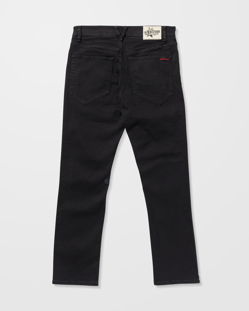 Volcom Ent Pennywise Jeans - Black On Black