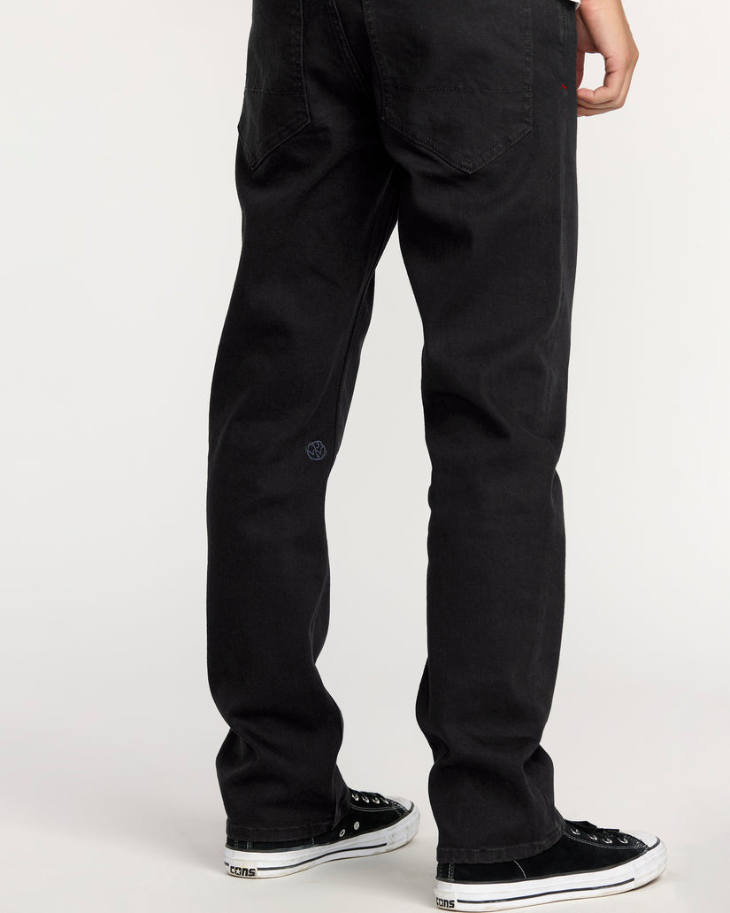 Volcom Ent Pennywise Jeans - Black On Black