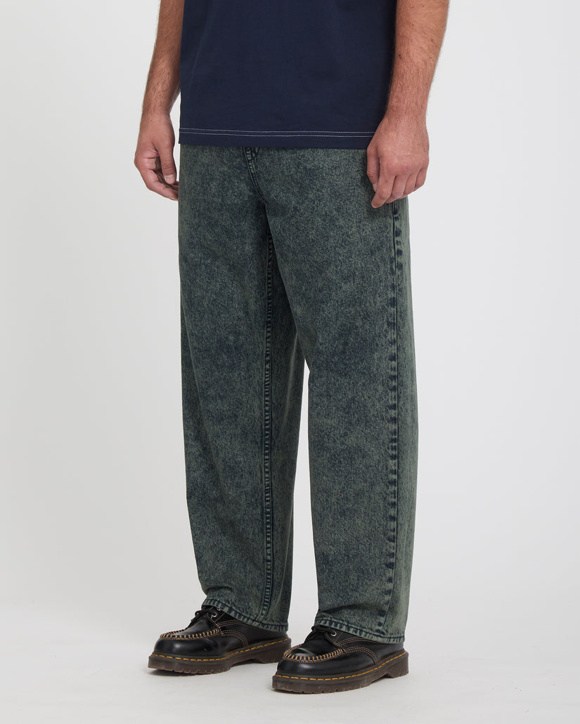 Freazy Loose Jeans - Scarab