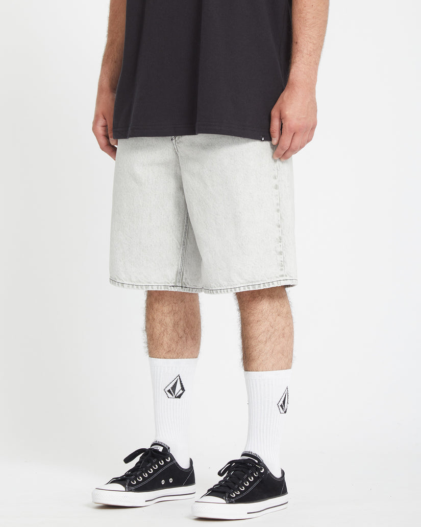 Billow Denim Short - BONE