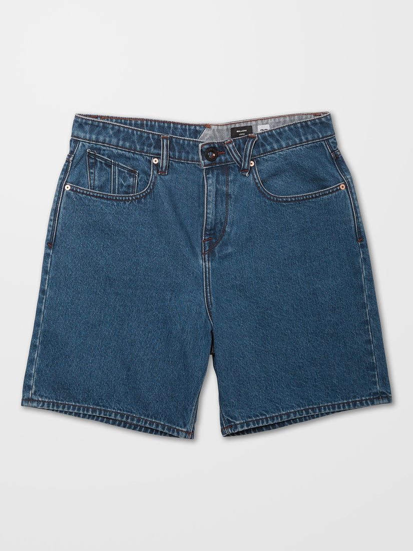 Billow Denim Short - INDIGO RIGIDE WASH