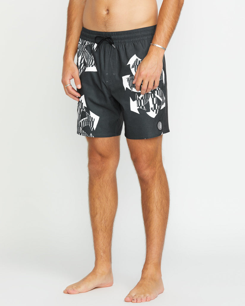 Unite Stoney Trunk 17" Boardshort - BLACK