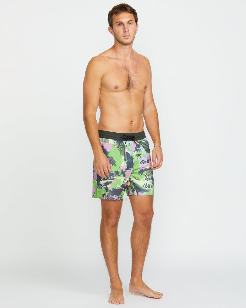 Unite Stoney Trunk 17" Boardshort - STEEL PURPLE