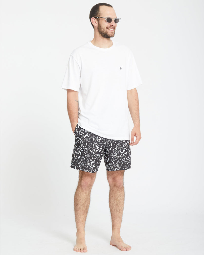 Filip Rygalski Smile Trunk 17" Boardshort - BLACK