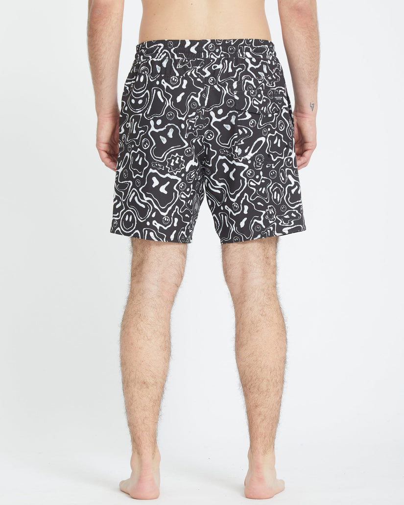 Filip Rygalski Smile Trunk 17" Boardshort - BLACK