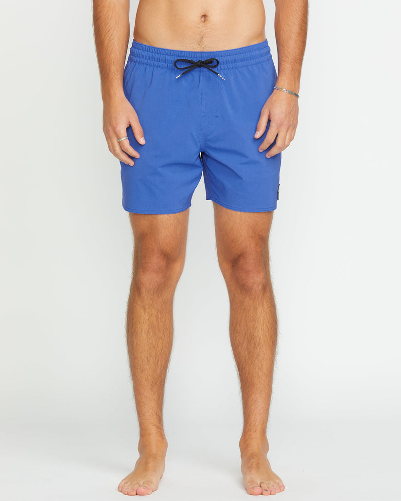 Lido Solid Trunk 16" Boardshort - ULTRAMARINE