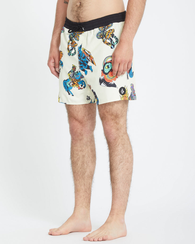 Bob Mollema Trunk 16" Boardshort - LIGHT BEIGE