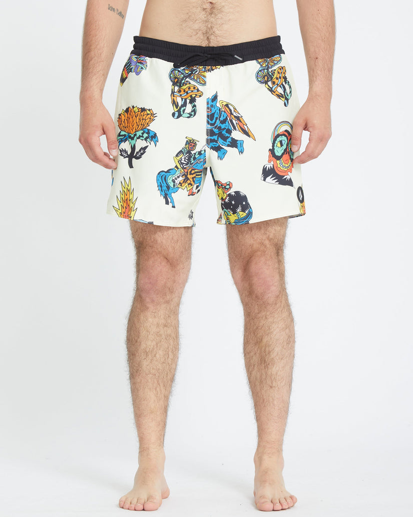 Bob Mollema Trunk 16" Boardshort - LIGHT BEIGE