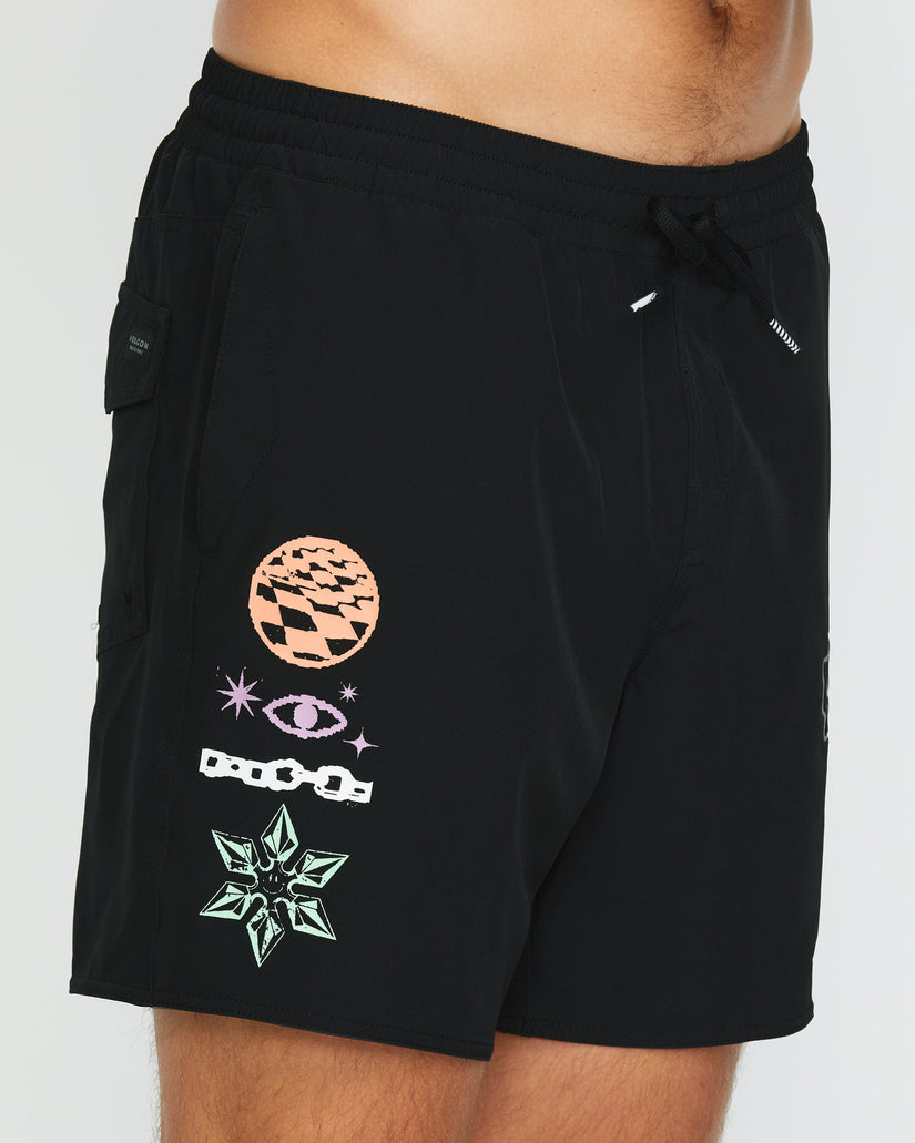 Filip Rygalski Trunk 17" Boardshort - BLACK