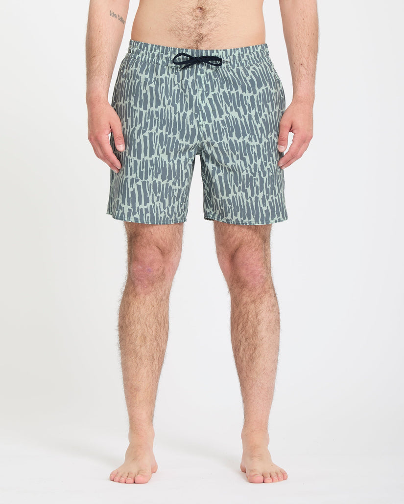 Melange Trunk 17" Boardshort - Tradewinds