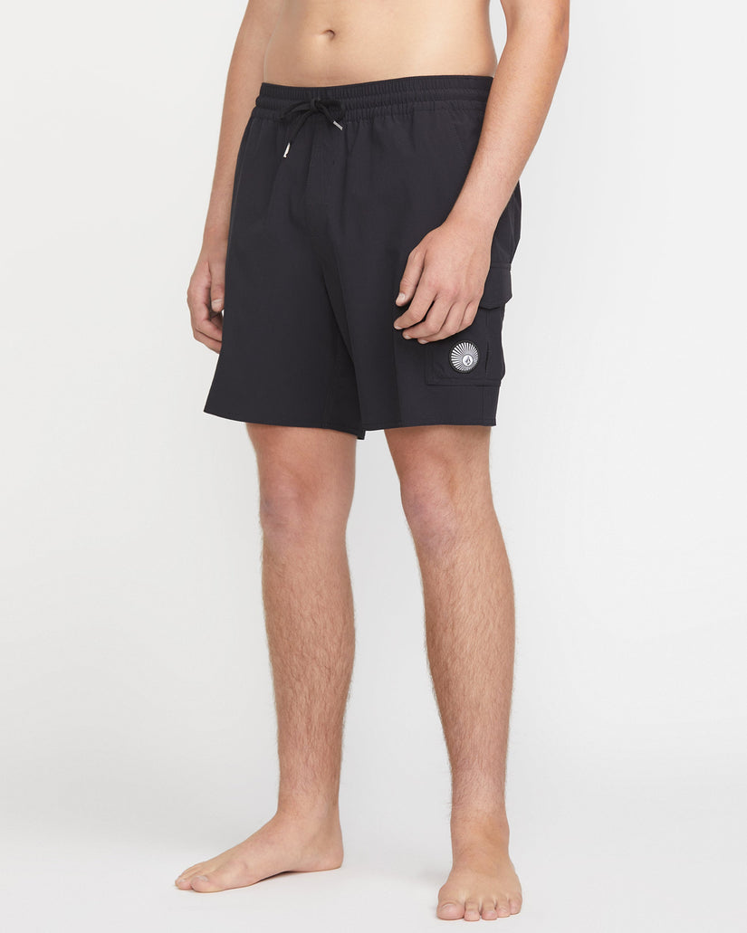 Truly Liberators 17" Boardshort - BLACK