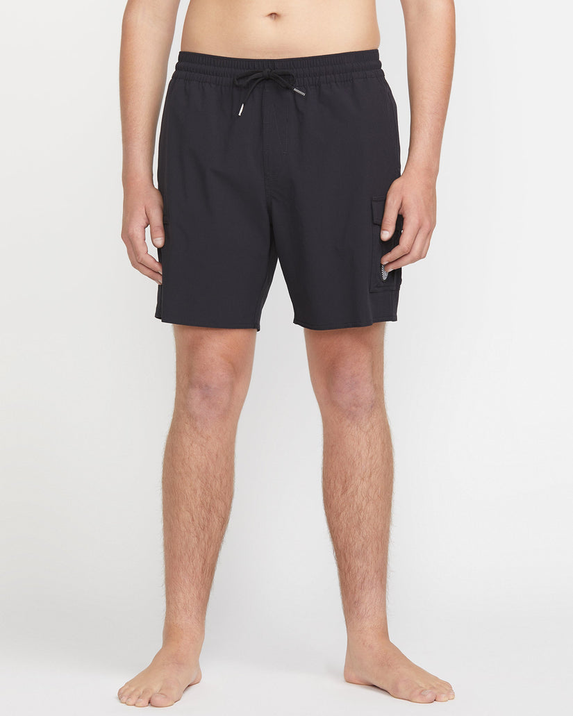 Truly Liberators 17" Boardshort - BLACK