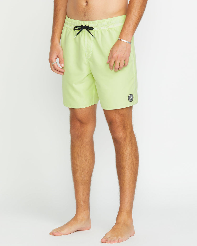 Center Trunk 17" Boardshort - MIST GREEN