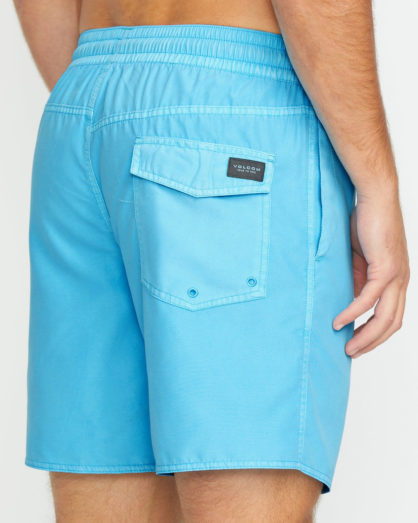 Center Trunk 17&quot; Boardshort - RESIN BLUE