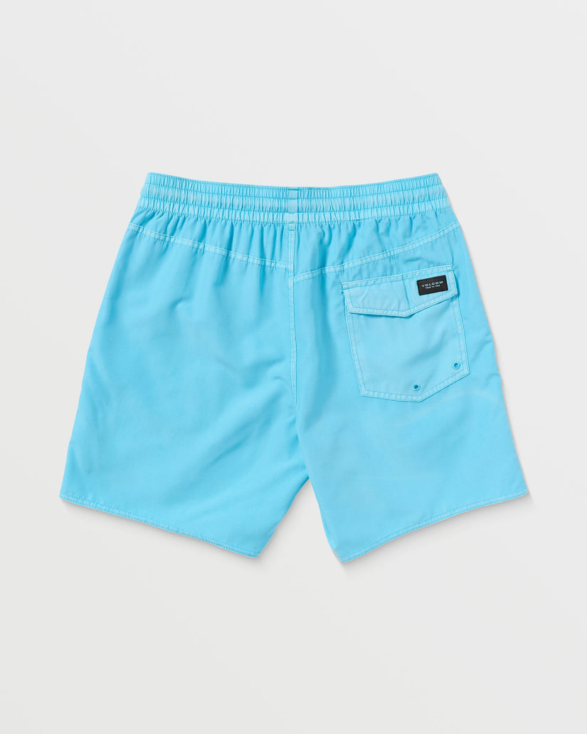 Center Trunk 17&quot; Boardshort - RESIN BLUE
