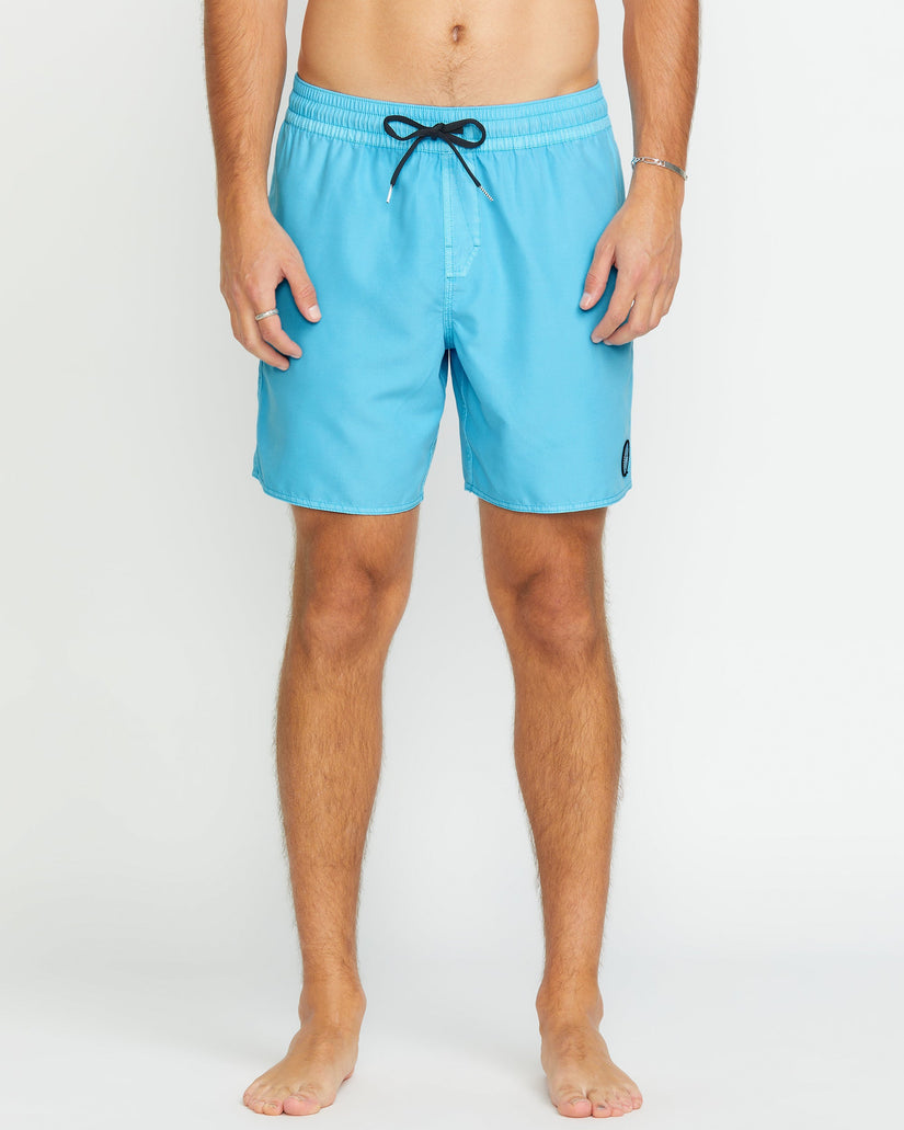 Center Trunk 17&quot; Boardshort - RESIN BLUE