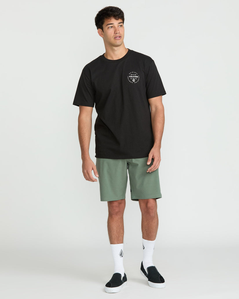 Frickin Cross Shred Static 20" Hybrid Short - Light Olive
