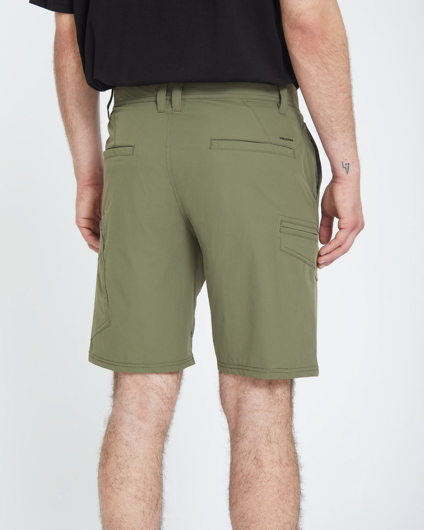 Cashed In Cargo 20" Hybrid Short - WINTERMOSS