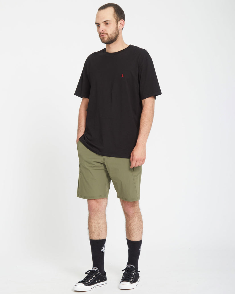 Cashed In Cargo 20" Hybrid Short - WINTERMOSS