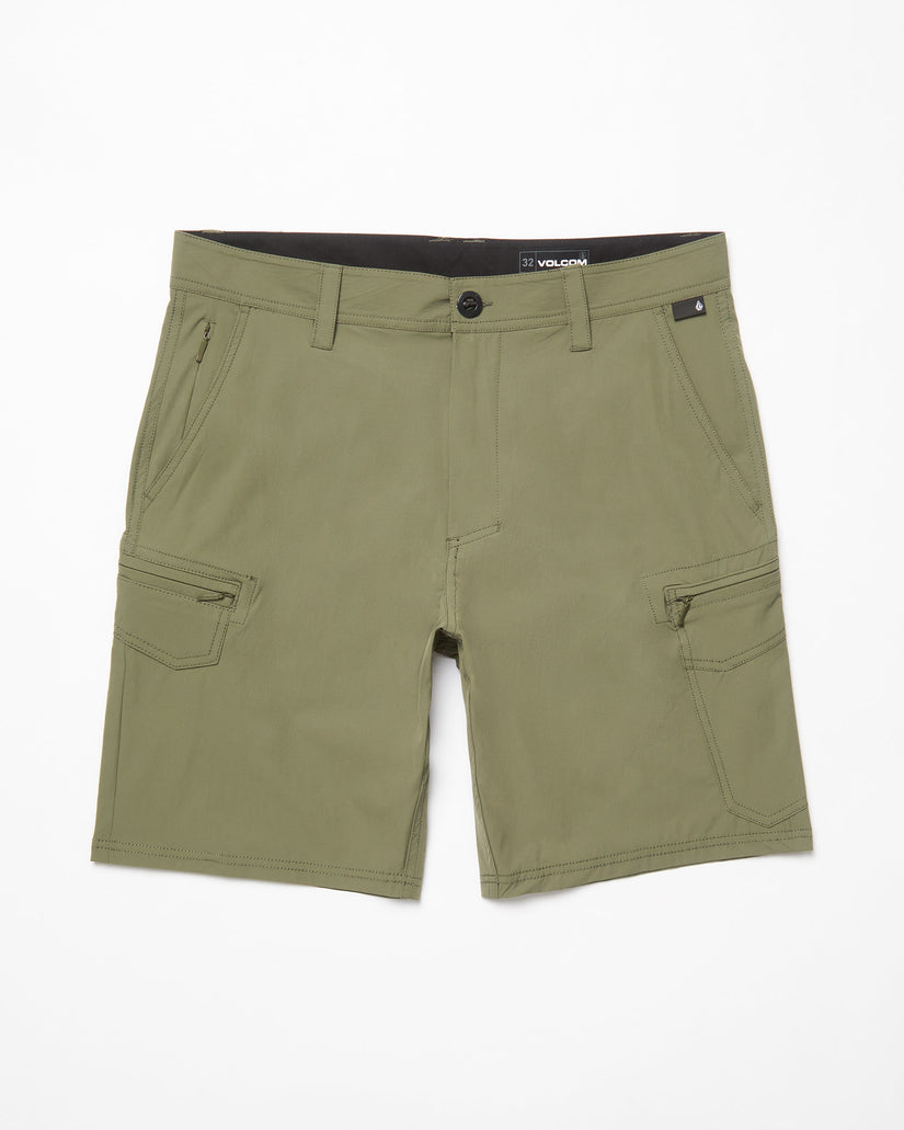 Cashed In Cargo 20" Hybrid Short - WINTERMOSS