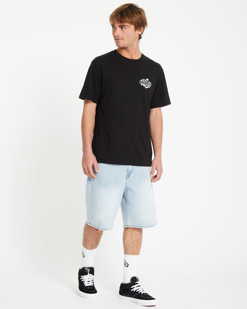 Startlog T-shirt - BLACK