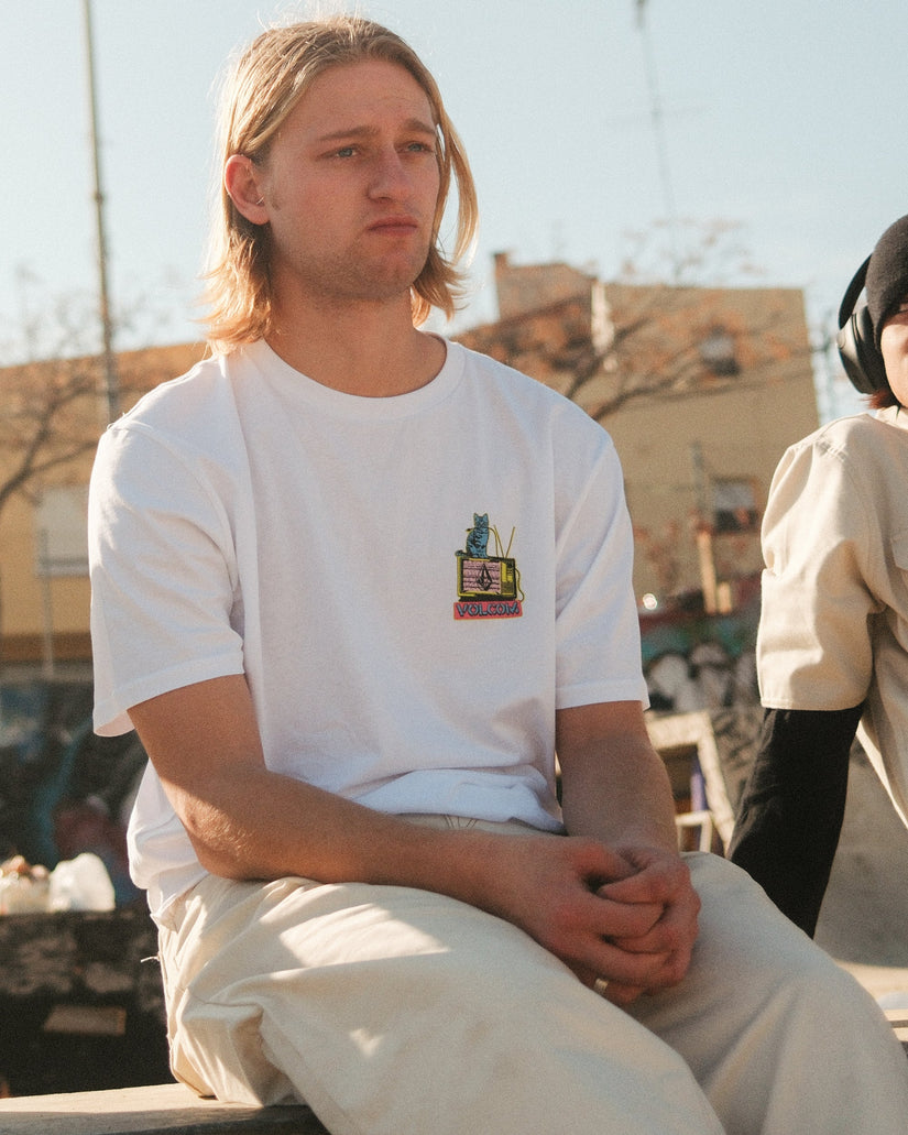 Catv T-shirt - WHITE