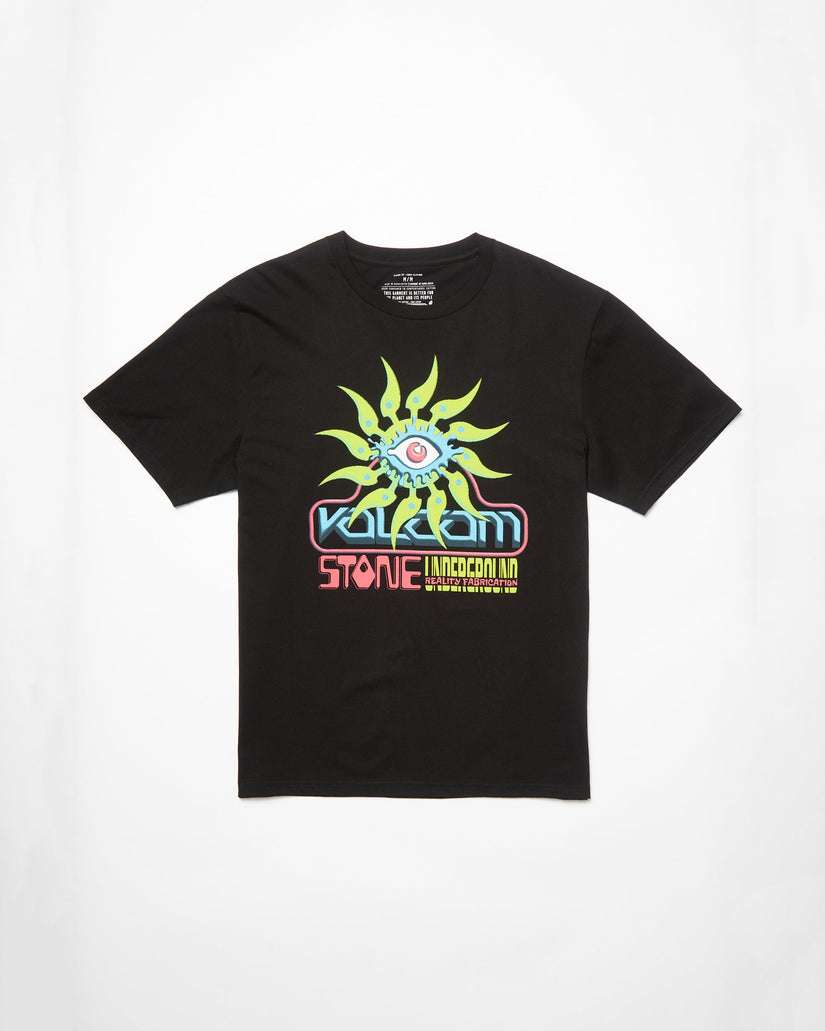 Realityfab T-shirt - BLACK