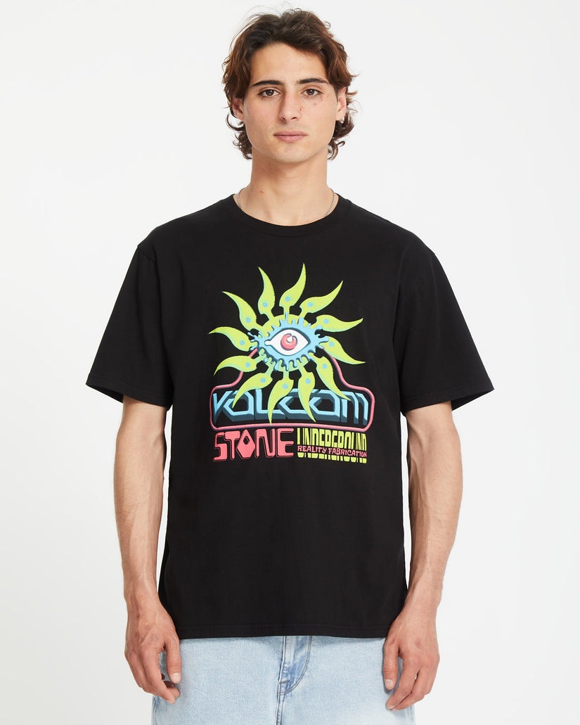 Realityfab T-shirt - BLACK