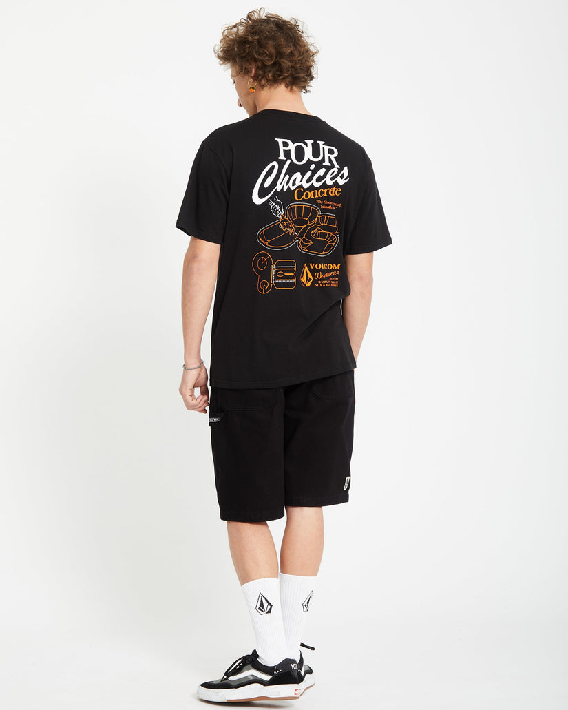 Pour Choices T-shirt - BLACK