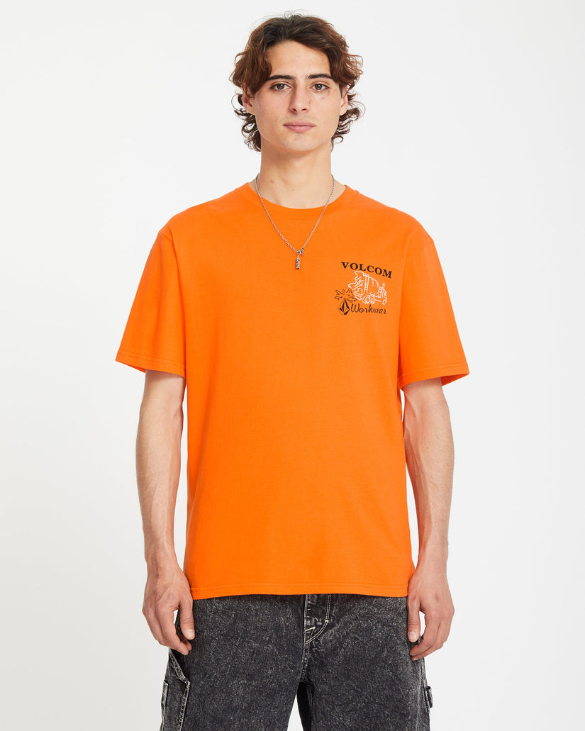 Pour Choices T-shirt - NEON ORANGE