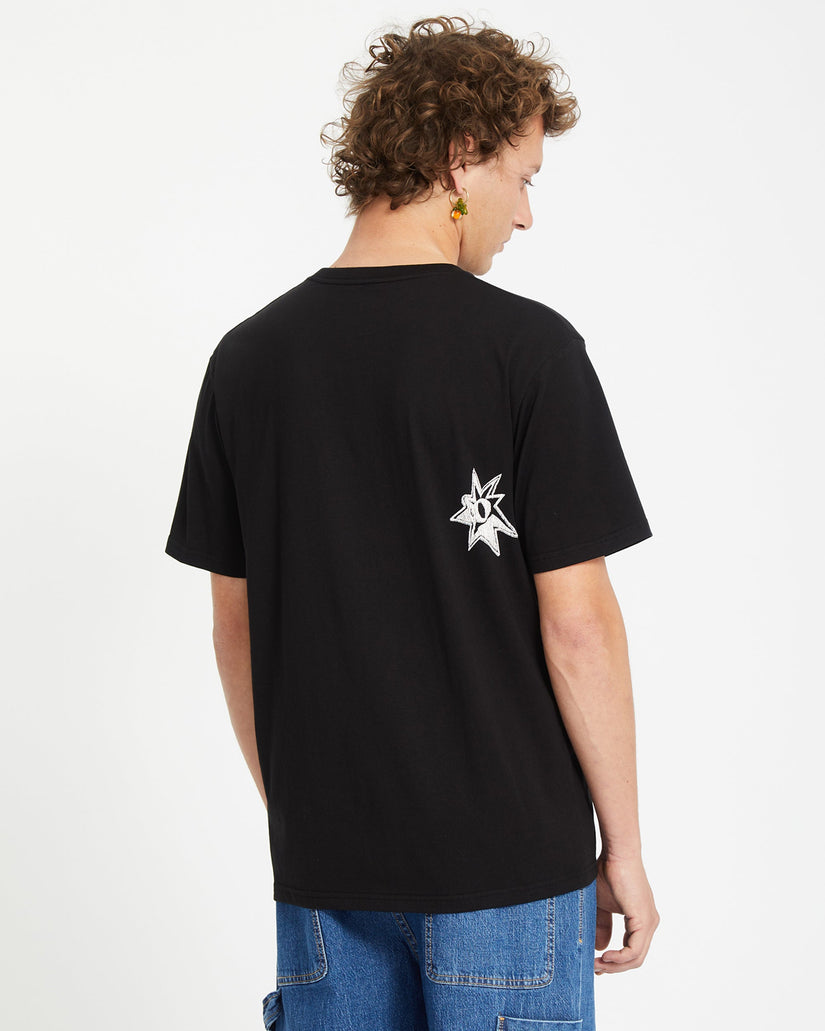 V Ent T-shirt - BLACK