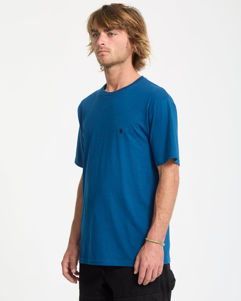 Stone Blanks T-Shirt - Cosmic Blue