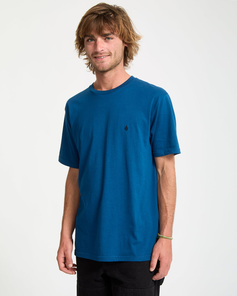 Stone Blanks T-Shirt - Cosmic Blue