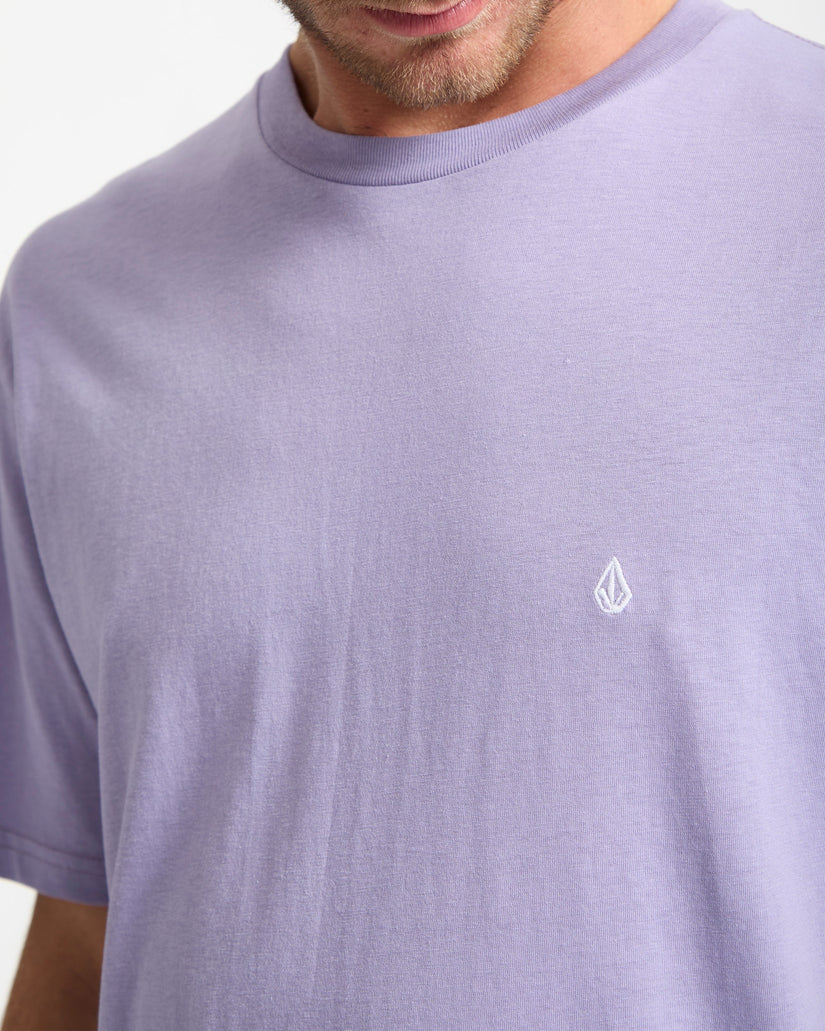 Stone Blanks T-Shirt - Purple Ash