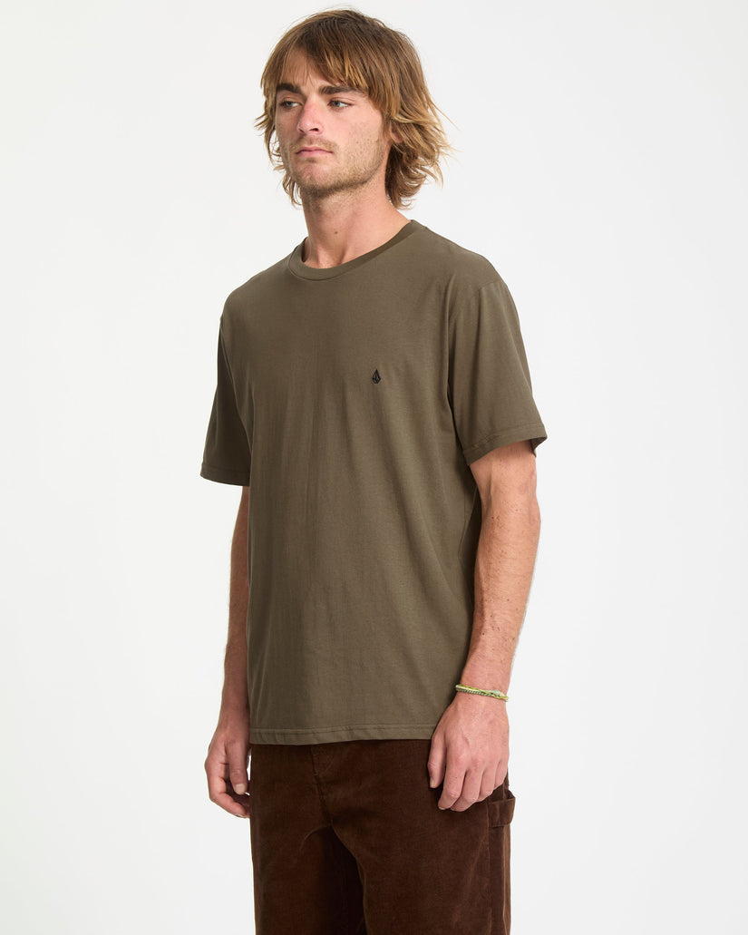 Stone Blanks T-Shirt - Sage Leaf