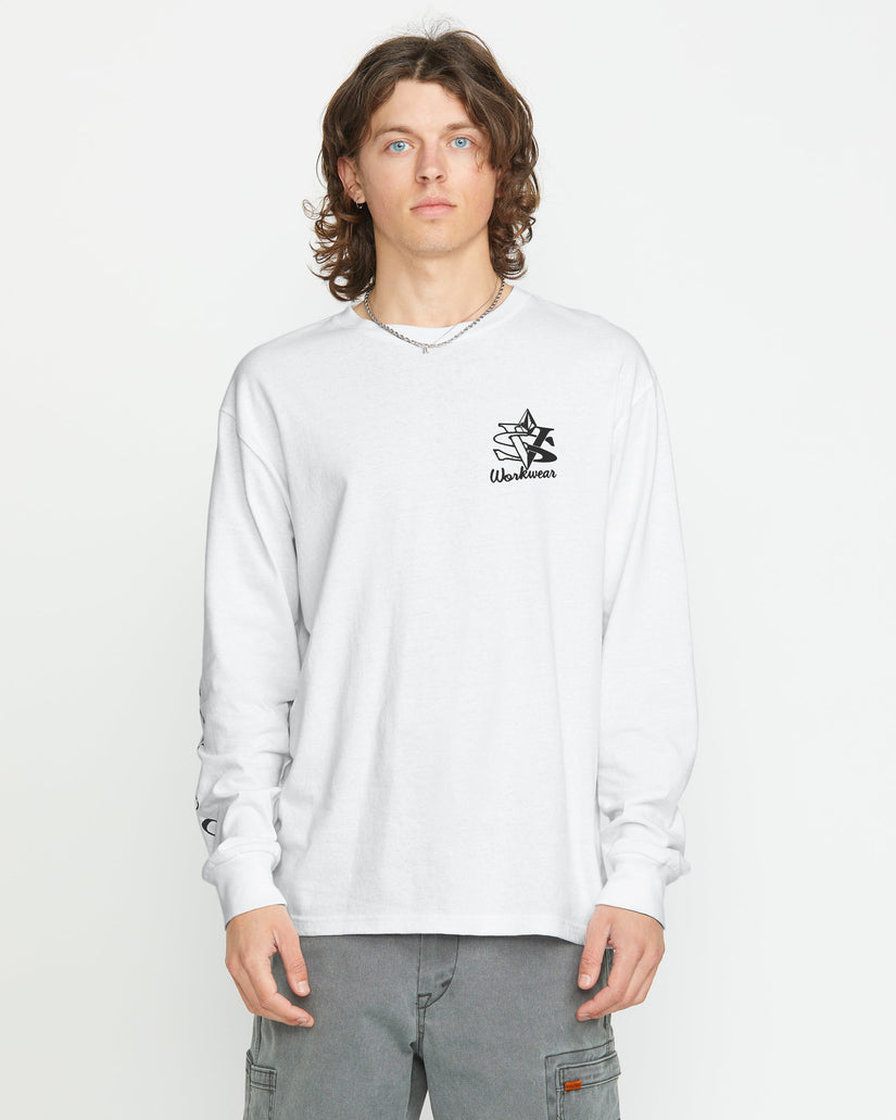 Excavator T-shirt - WHITE