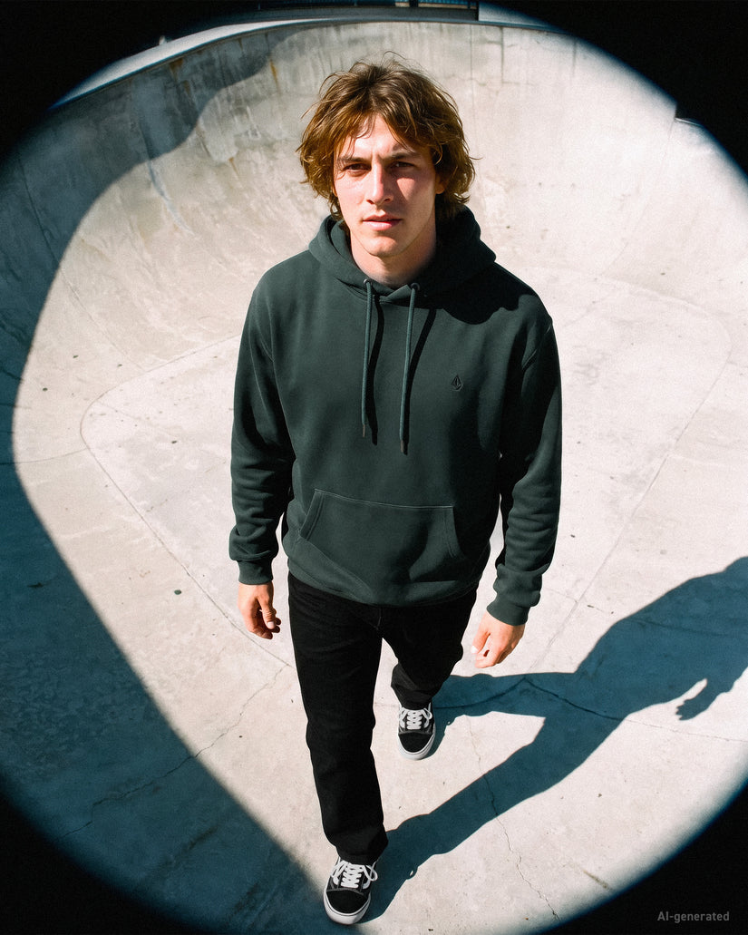 Single Stone Hoodie - Scarab