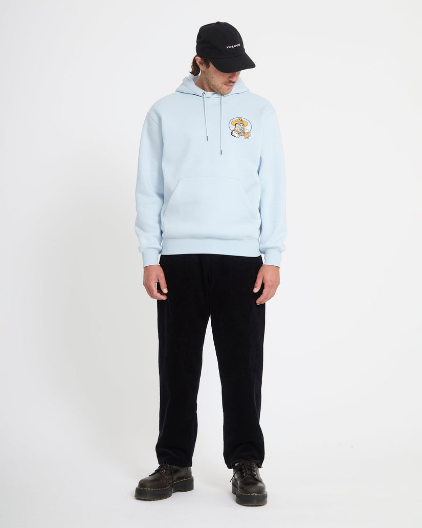 Noder Hoodie - Light Blue Acid